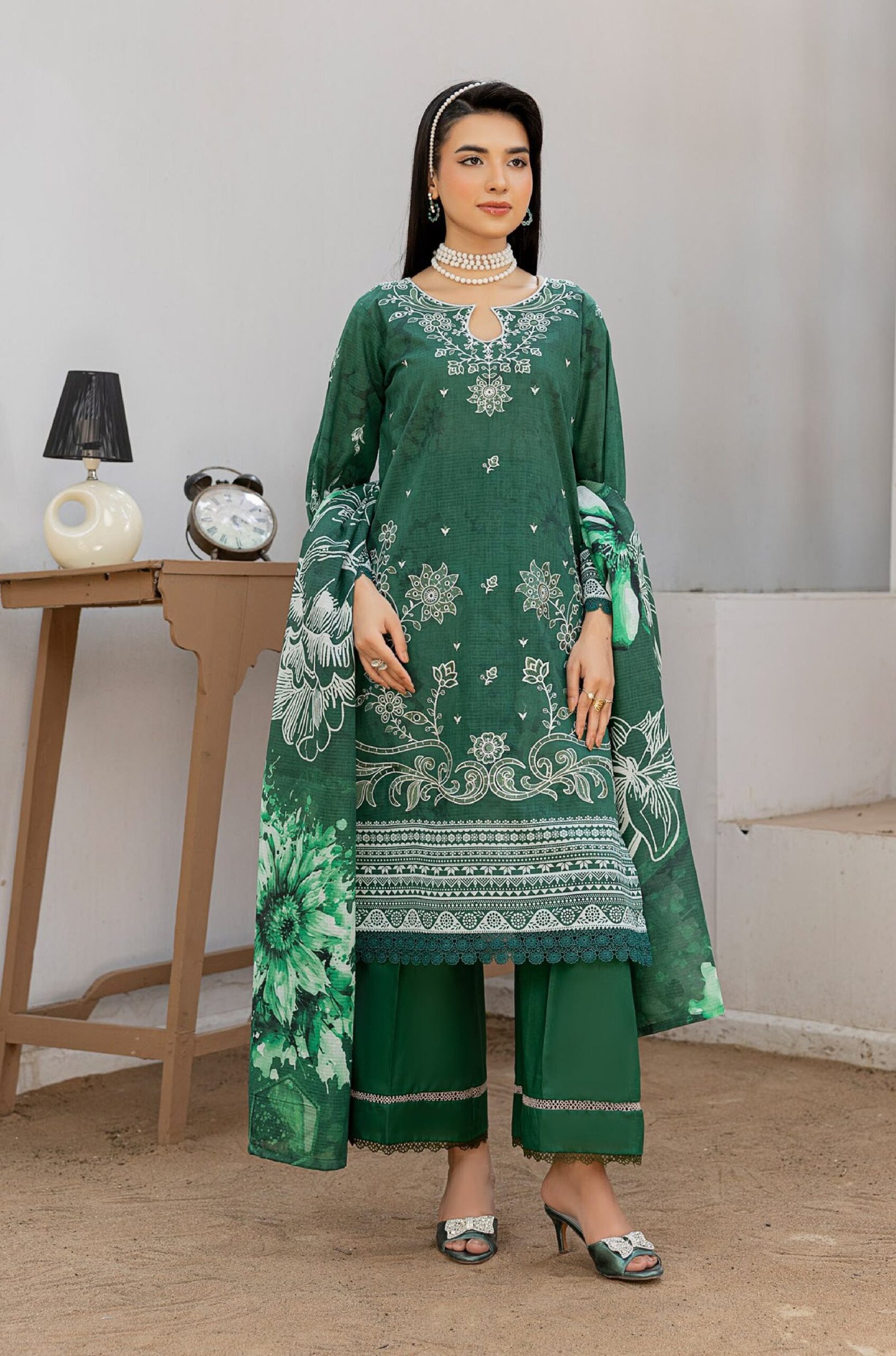 Batik Bana Dora Lawn Vol-11 1401 to 1410-images-13 Batik VOL 11 D-2 - Image 1